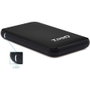 Tooq TQE-2528B Caja Externa para Disco Duro/SSD 2.5 Pulgadas USB 3.1 Gen 1 Negro